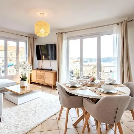 L9 Bay View / Terrasse &ac 2 דירה וילפראנש-סור-מר